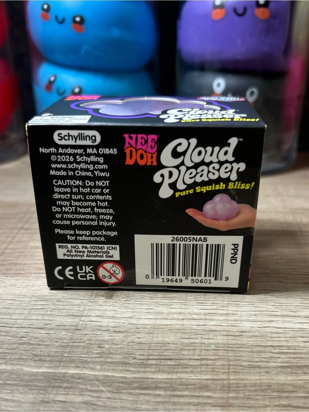 NeeDoh Cloud Pleaser NEW Sealed + FREE Purple RMS Dumpling